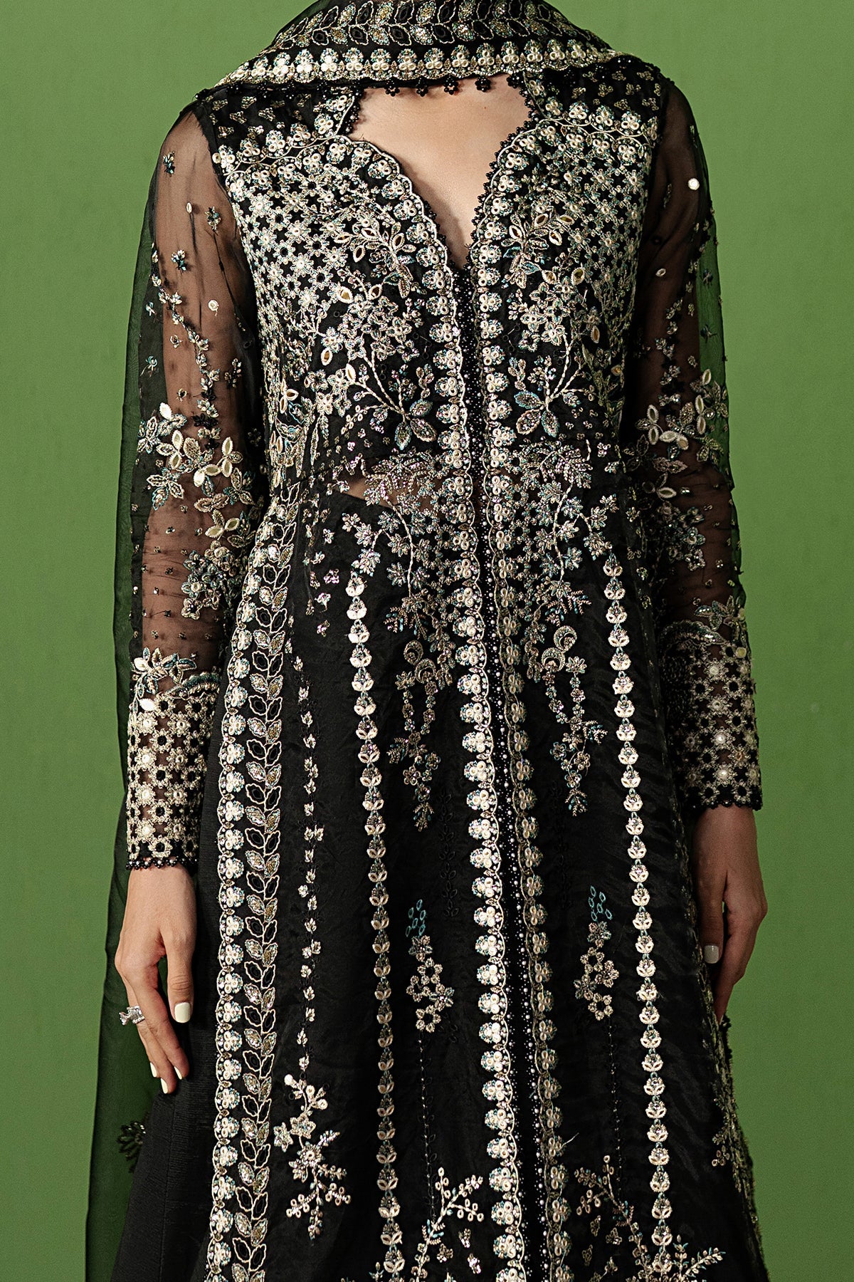 Ayzel | Pehli Nazar 25 | Manzar - Ladies Clothes - Maria Faisal