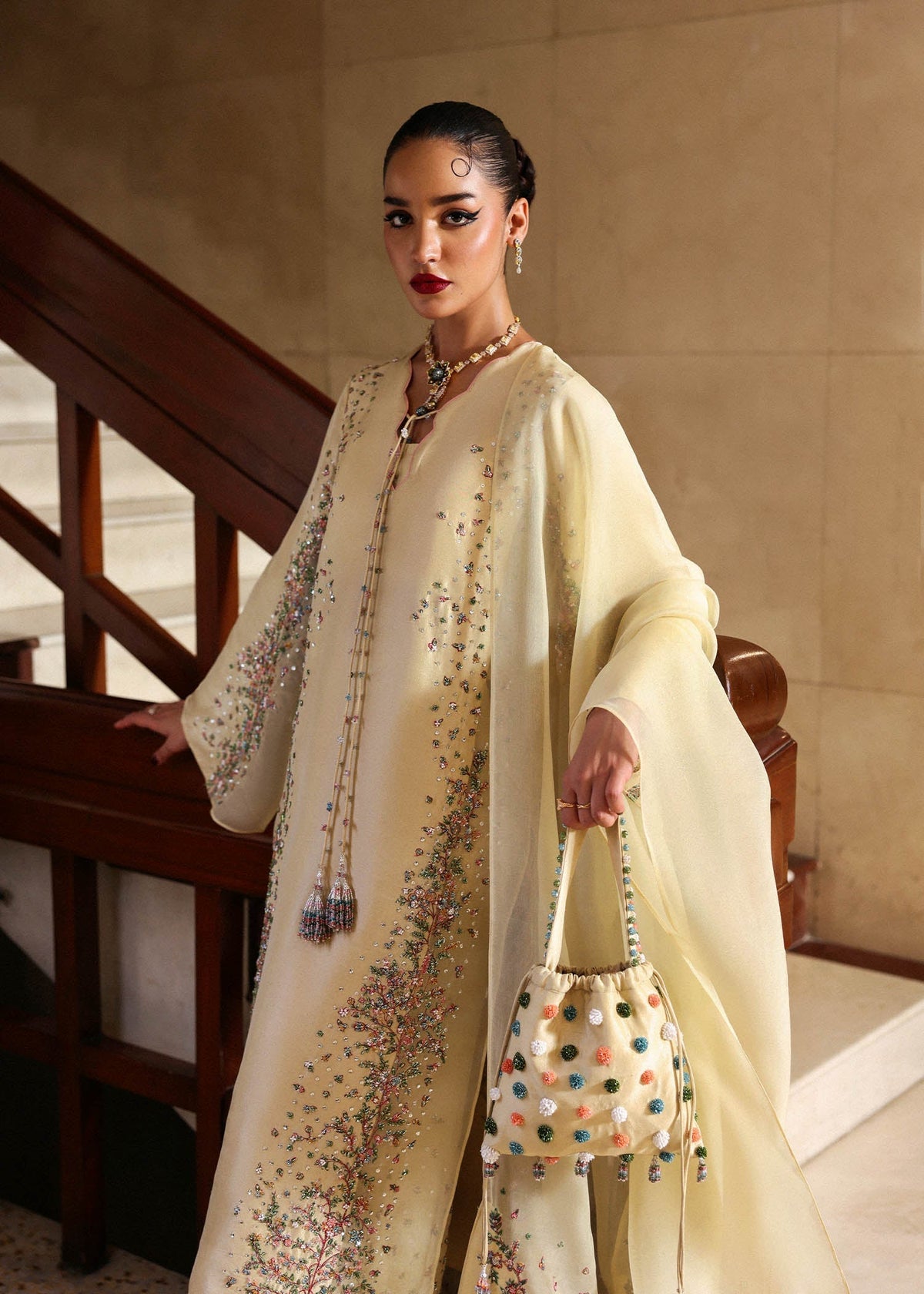 Hussain Rehar I The Scent Luxury Pret 25 I Ciel - Ladies Clothes - Maria Faisal