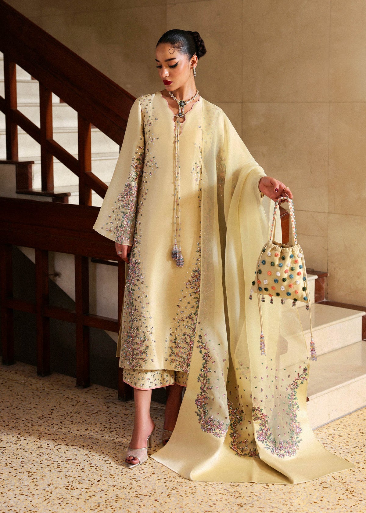 Hussain Rehar I The Scent Luxury Pret 25 I Ciel - Ladies Clothes - Maria Faisal