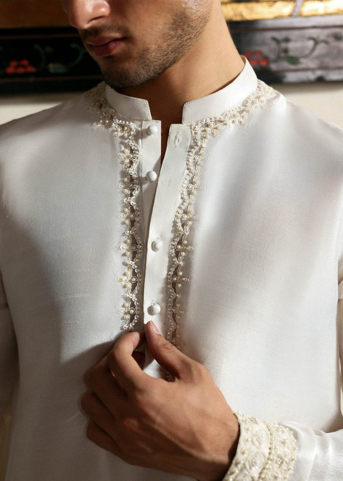 Hussain Rehar I The Scent Luxury Pret 25 I Vellin - MensWear - Maria Faisal