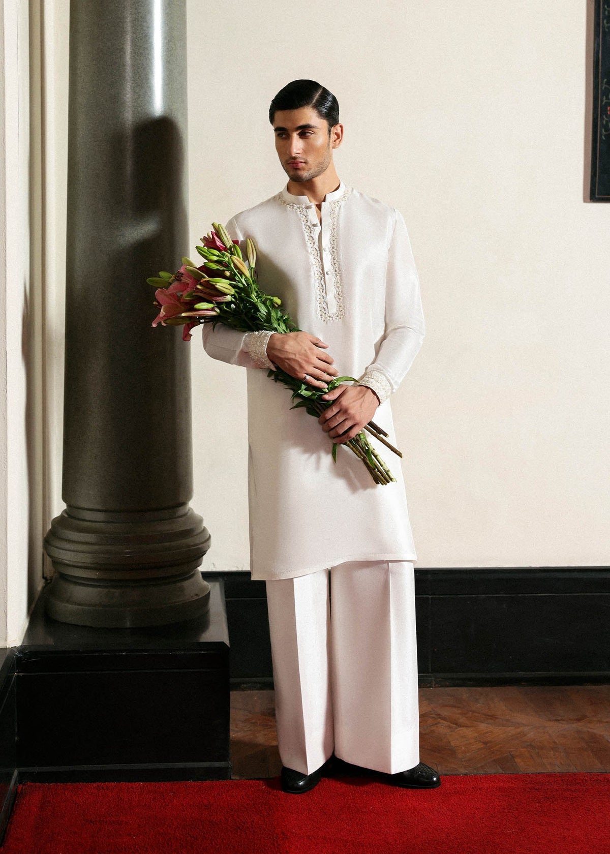 Hussain Rehar I The Scent Luxury Pret 25 I Vellin - MensWear - Maria Faisal
