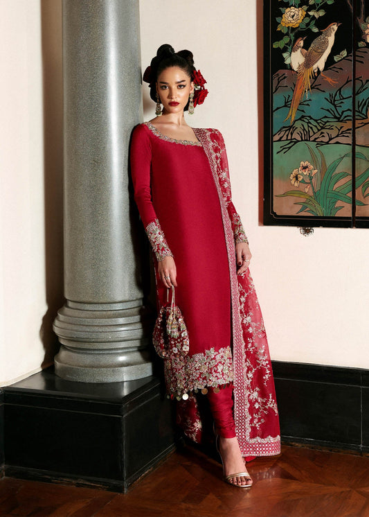 Hussain Rehar I The Scent Luxury Pret 25 I Zephira - Ladies Clothes - Maria Faisal