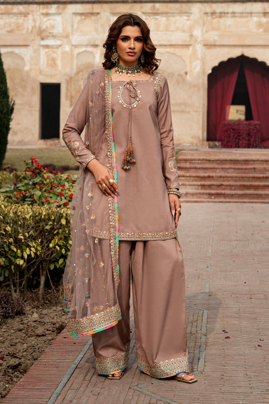 Charizma | Festive Pret  | CMA-6-128 - Dress - available at Maria Faisal in UK and USA.