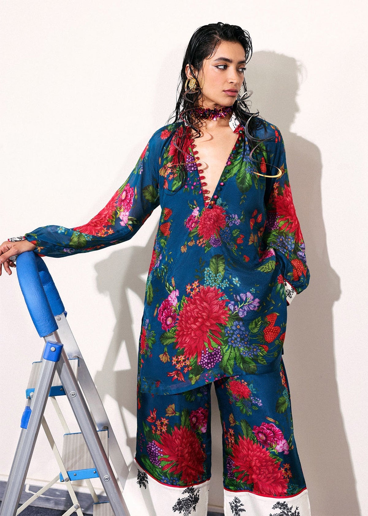 Hussain Rehar | Pay Day | Lapis - Ladies Clothes - Maria Faisal