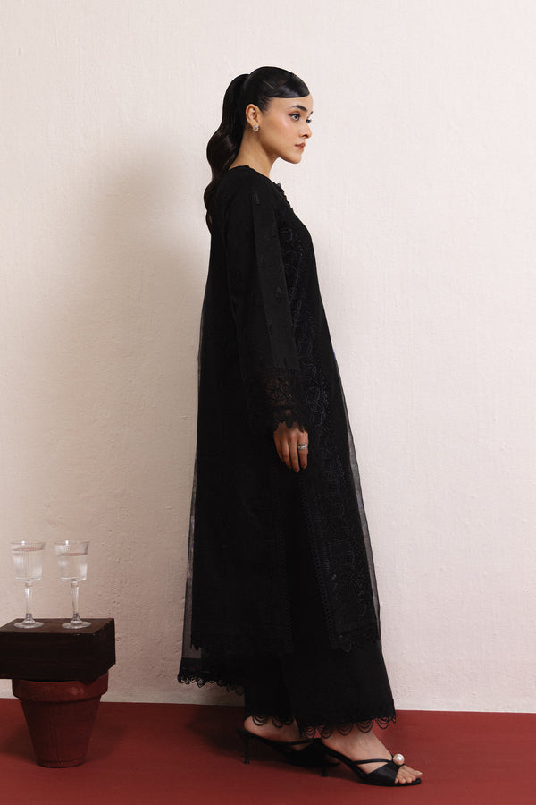 Afrozeh | Basic Pret 26 RTW |BRUME - Casual Dress - available at Maria Faisal in UK and USA.