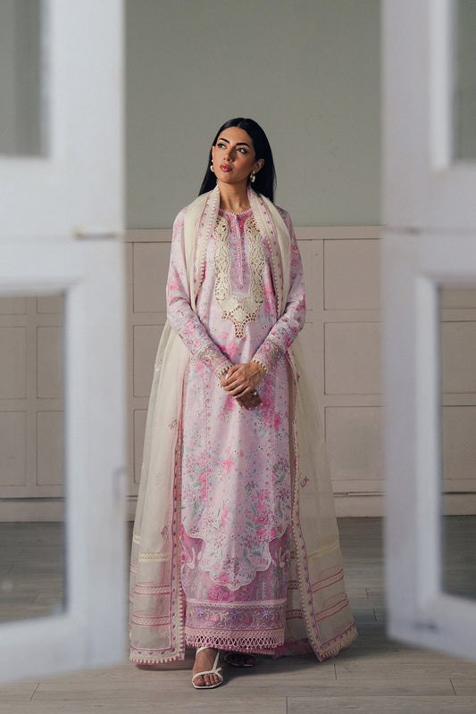 Afrozeh | Day Break 26 | Skydust - Luxury Dress - available at Maria Faisal in UK and USA.