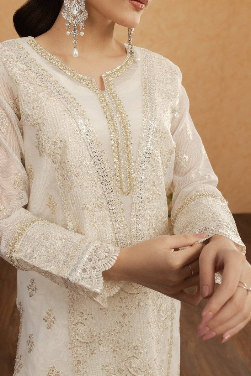Panache | Pret | White Beauty by Maria Faisal - Registered Vendor of : Panache By Mona - type : Ladies Clothes - 100% original wedding dresses