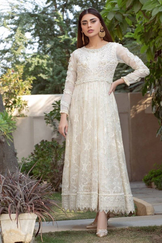 Panache | Pret | White Sparkle by Maria Faisal - Registered Vendor of : Panache By Mona - type : Ladies Clothes - 100% original wedding dresses