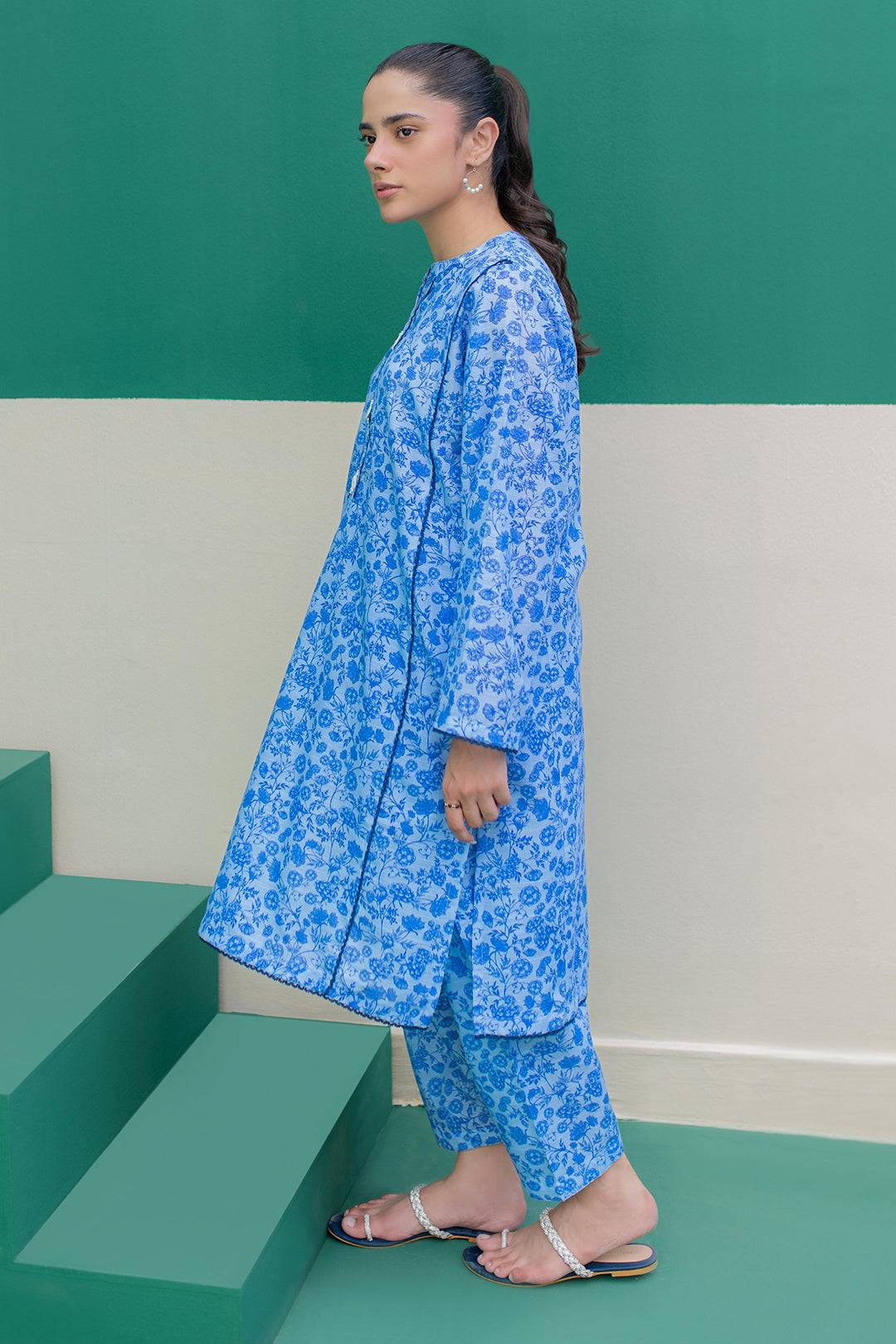 Zellbury | Winter Pret | Kurta Trouser - 3062 by Maria Faisal - Registered Vendor of : Zellbury Women - type : Essential Pret - 100% original wedding dresses