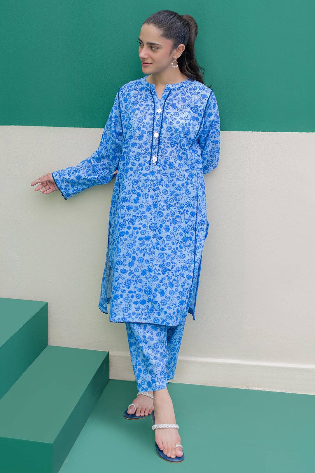 Zellbury | Winter Pret | Kurta Trouser - 3062 by Maria Faisal - Registered Vendor of : Zellbury Women - type : Essential Pret - 100% original wedding dresses