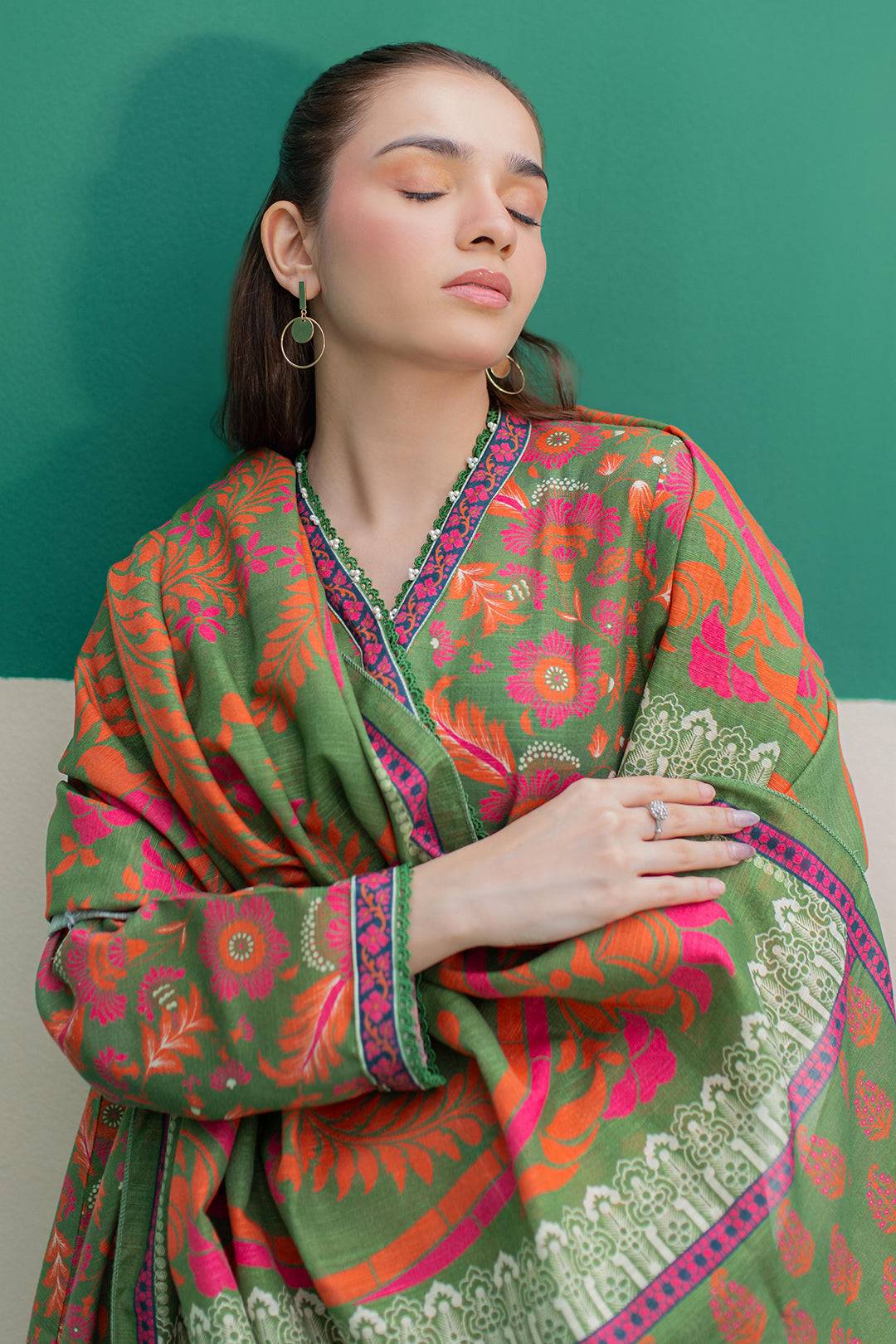 Zellbury | Winter Pret | Kurta Dupatta Trouser - 3088 by Maria Faisal - Registered Vendor of : Zellbury Women - type : Essential Pret - 100% original wedding dresses
