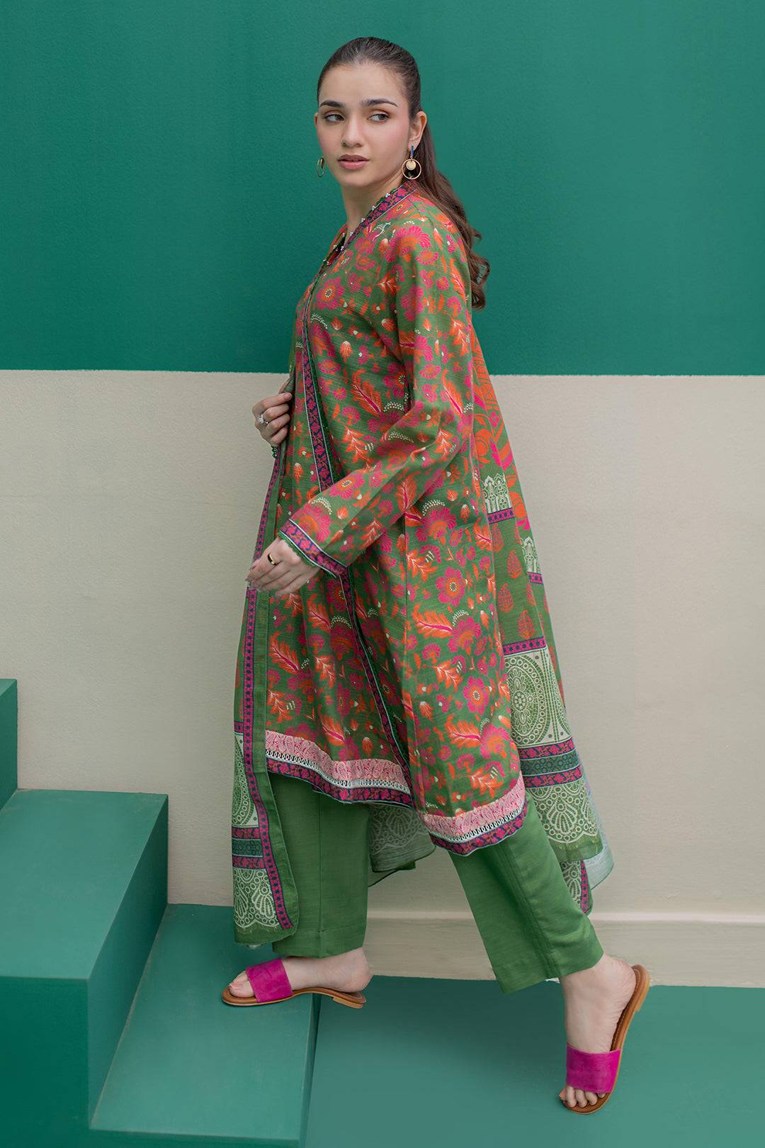 Zellbury | Winter Pret | Kurta Dupatta Trouser - 3088 by Maria Faisal - Registered Vendor of : Zellbury Women - type : Essential Pret - 100% original wedding dresses