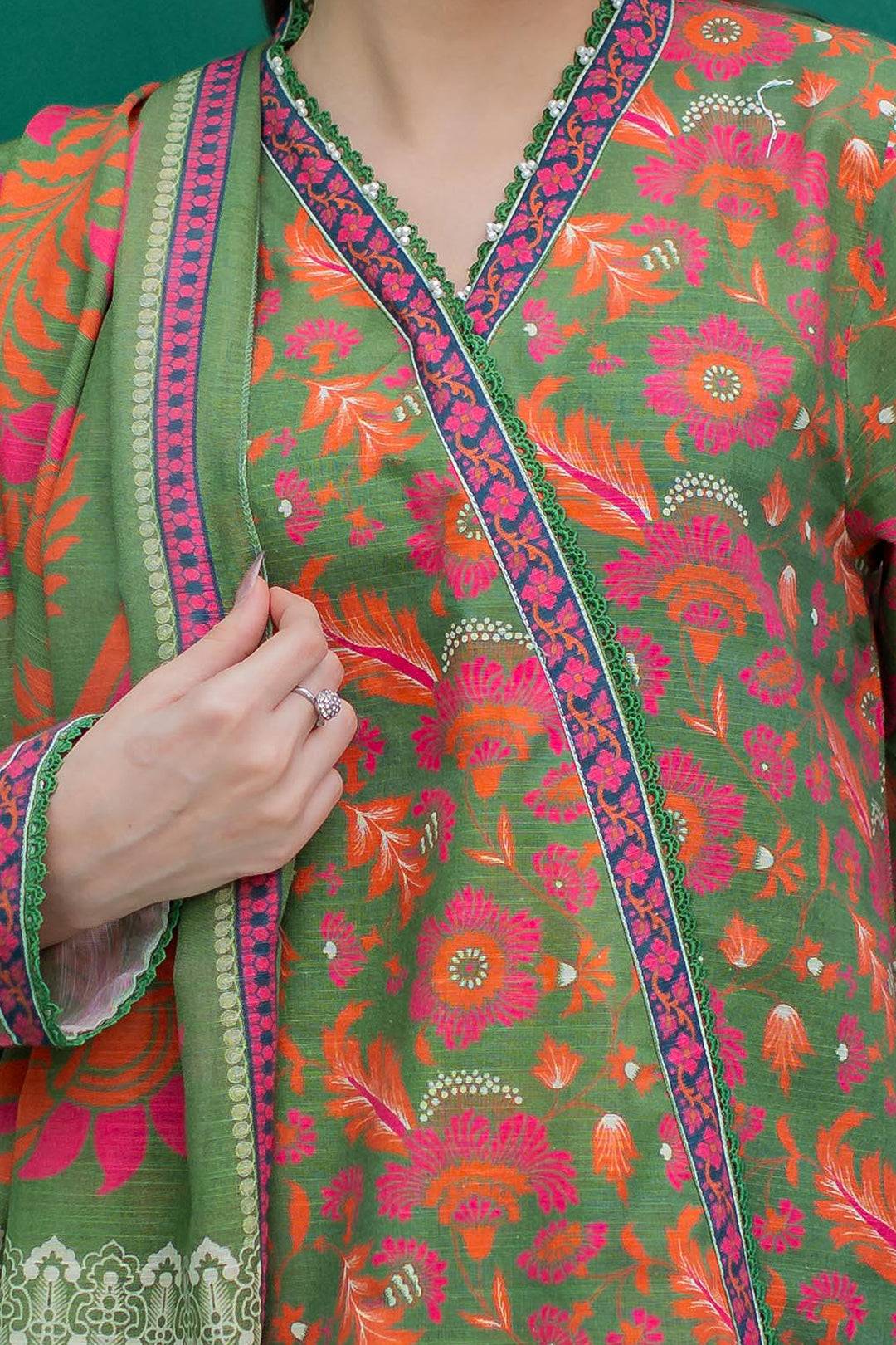 Zellbury | Winter Pret | Kurta Dupatta Trouser - 3088 by Maria Faisal - Registered Vendor of : Zellbury Women - type : Essential Pret - 100% original wedding dresses