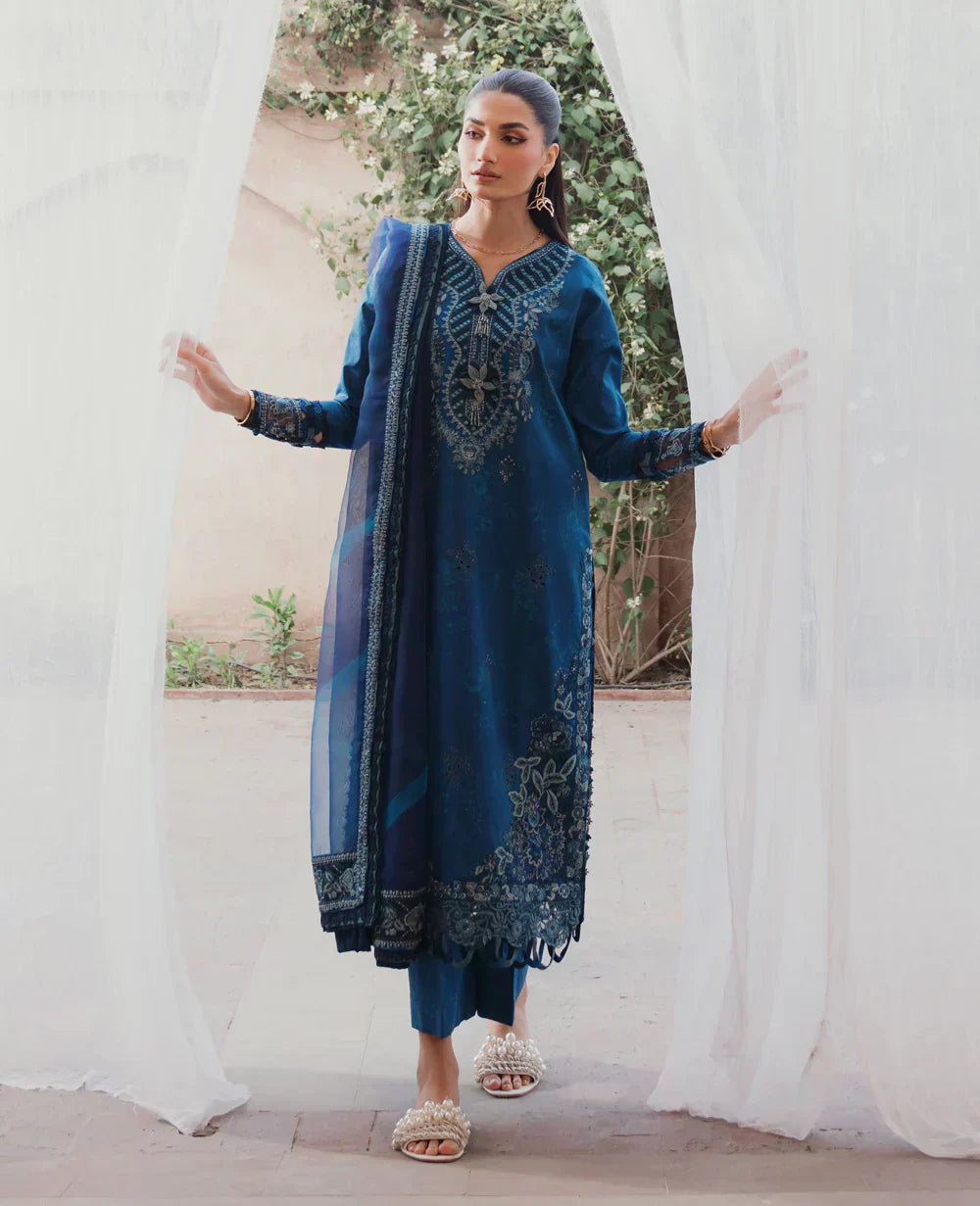 Xenia Formals | Lawn Collection 24 | Taslima - Ladies Clothes - Maria Faisal