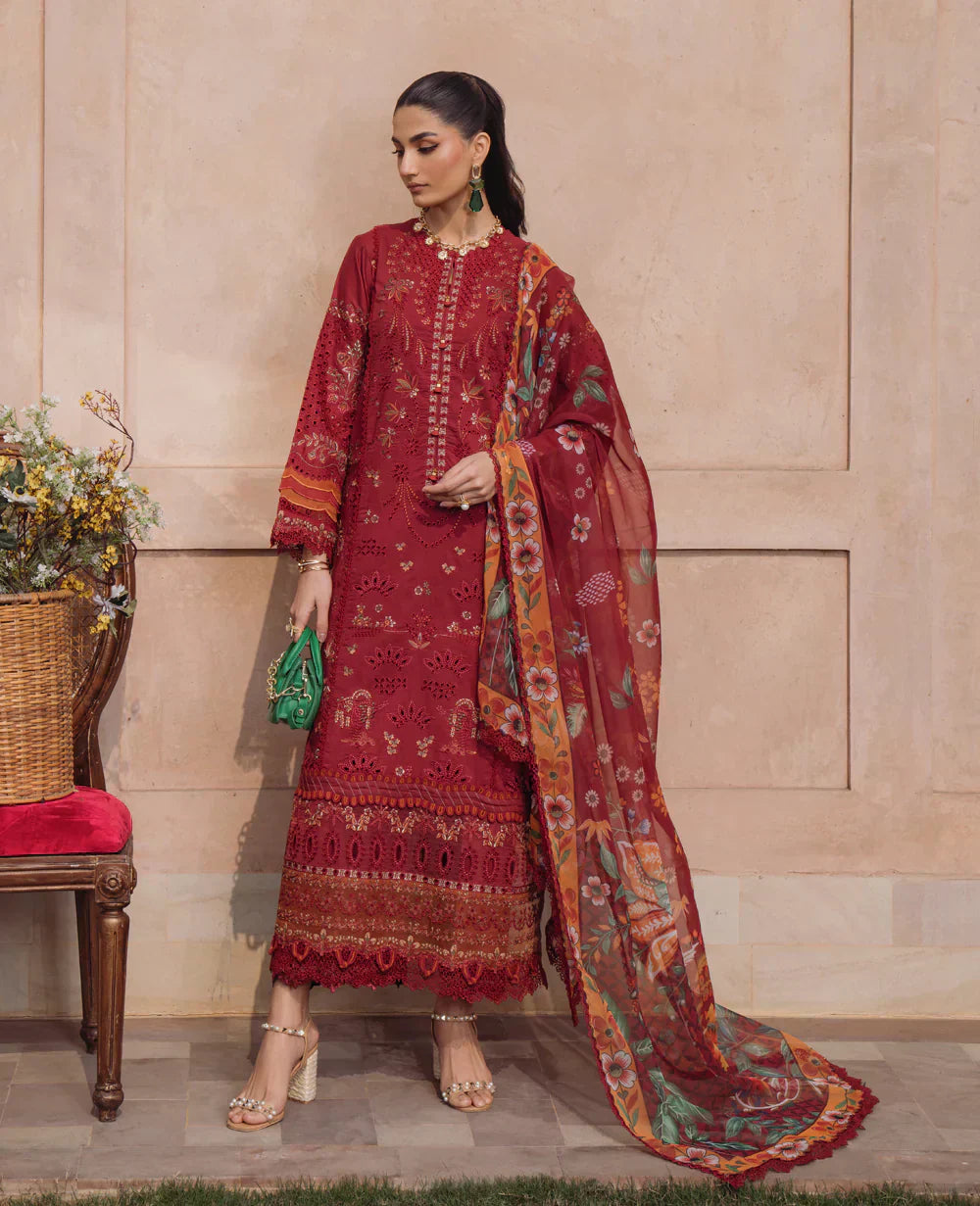 Xenia Formals | Lawn Collection 24 | Zeba - Ladies Clothes - Maria Faisal