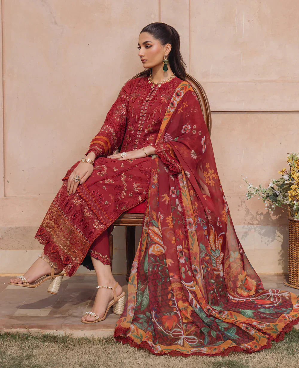 Xenia Formals | Lawn Collection 24 | Zeba - Ladies Clothes - Maria Faisal