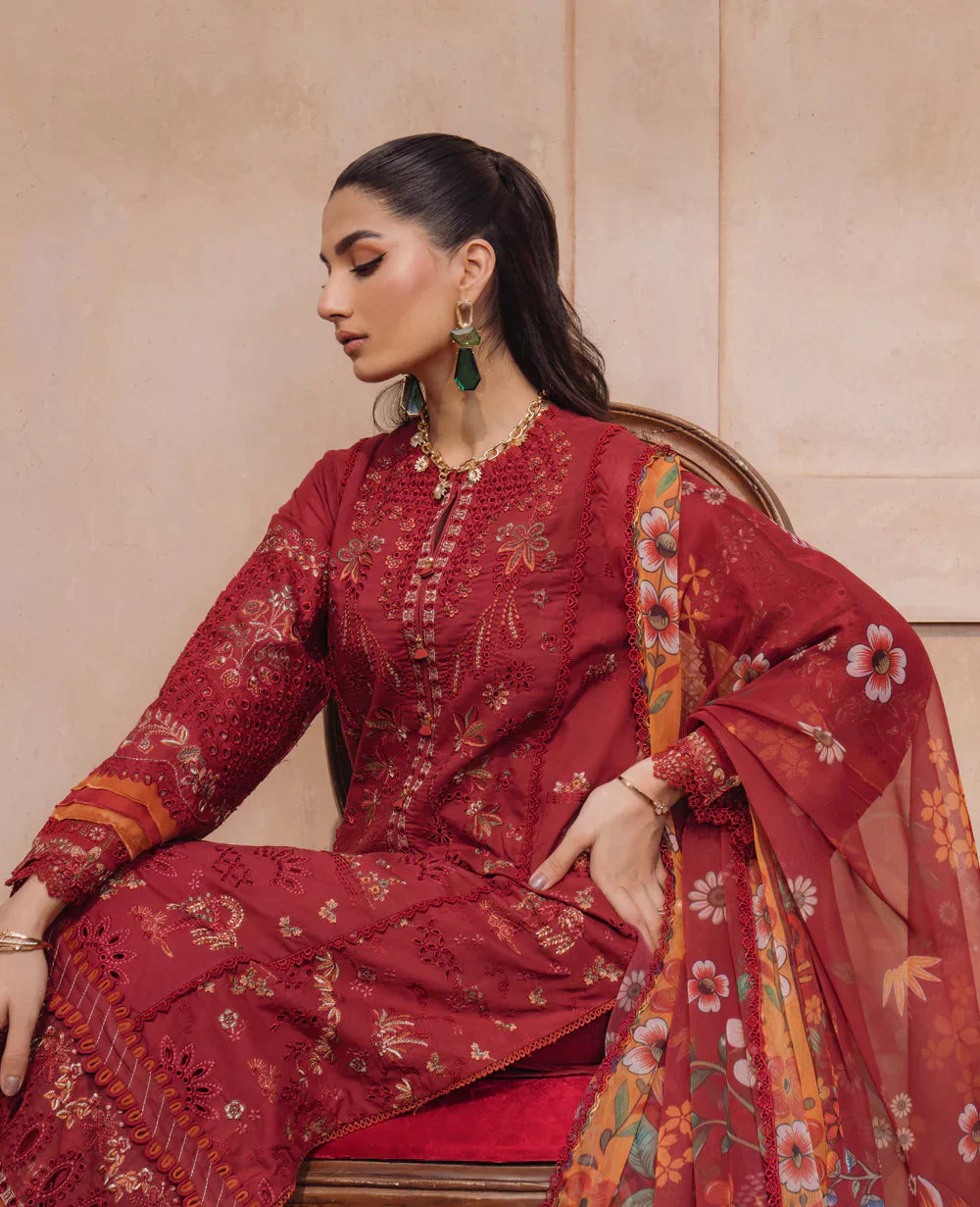 Xenia Formals | Lawn Collection 24 | Zeba - Ladies Clothes - Maria Faisal