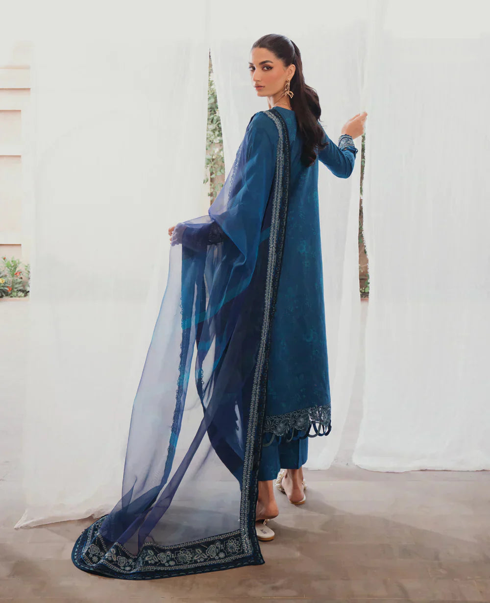 Xenia Formals | Lawn Collection 24 | Taslima - Ladies Clothes - Maria Faisal