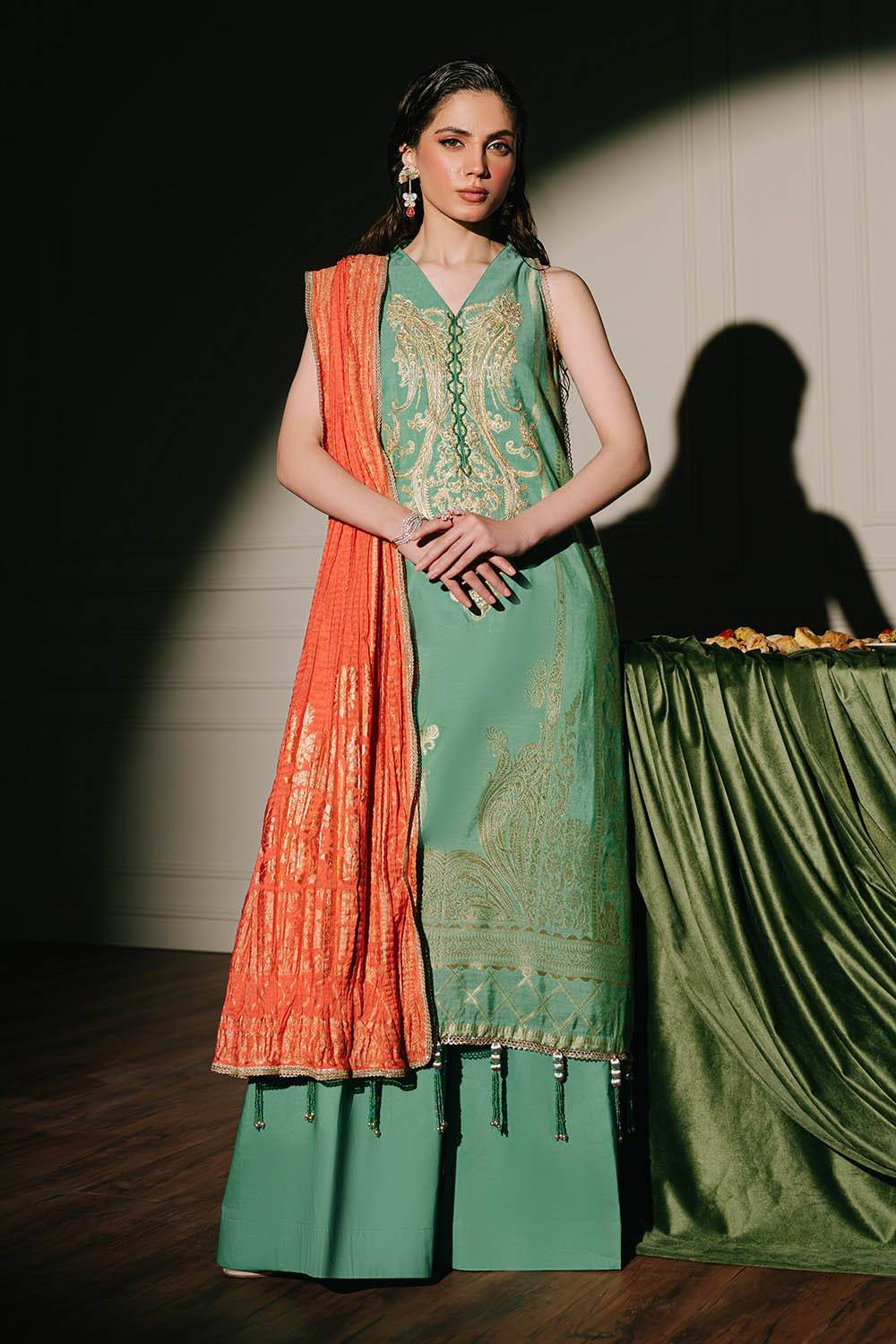 Gul Ahmed | Festive Eid 25 | FE-52127 by Maria Faisal - Registered Vendor of : Gul Ahmed - type : Ladies Clothes - 100% original wedding dresses