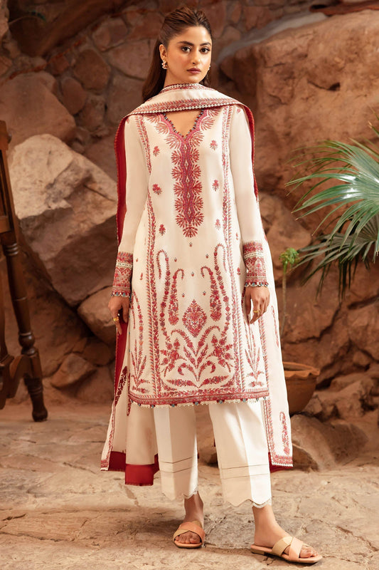 Zaha | Lawn 24 | ELANIA (ZL24-09 A) - Ladies Clothes - Maria Faisal