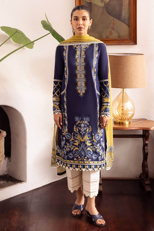 Zaha | Lawn 24 | VEJAH (ZL24-11 A) - Ladies Clothes 
