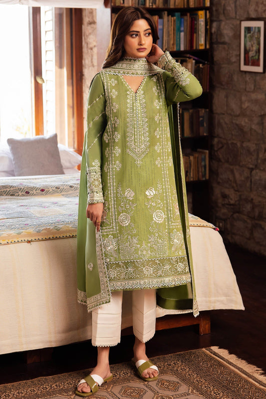 Zaha | Lawn 24 | ZEL (ZL24-08 A) - Ladies Clothes - Maria Faisal