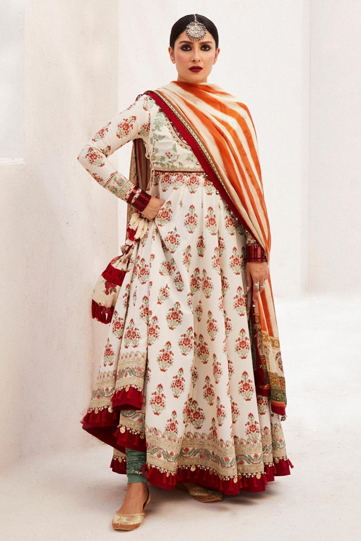 Zara Shahjahan | Luxury Lawn 24 | ANARKALI-11B - Ladies Clothes - Maria Faisal