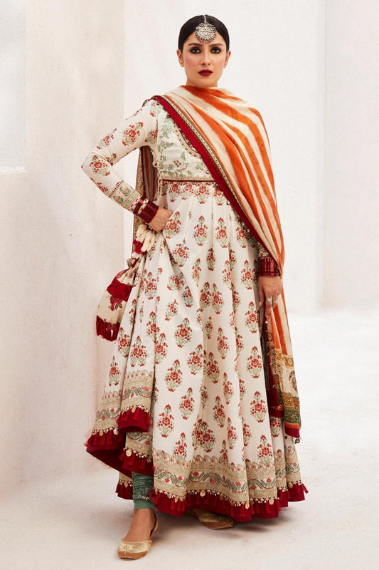 Zara Shahjahan | Luxury Lawn 24 | ANARKALI-11B - Ladies Clothes - Maria Faisal