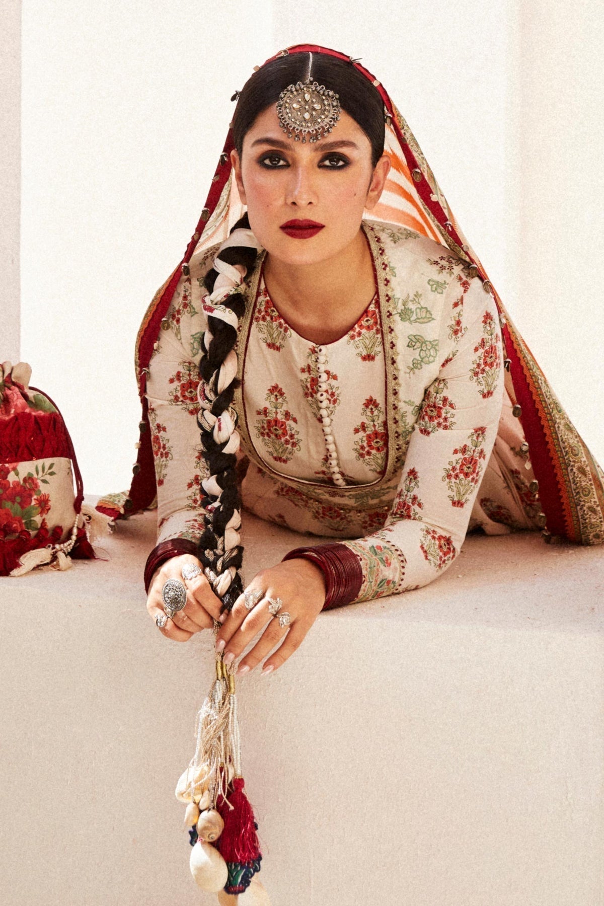 Zara Shahjahan | Luxury Lawn 24 | ANARKALI-11B - Ladies Clothes - Maria Faisal