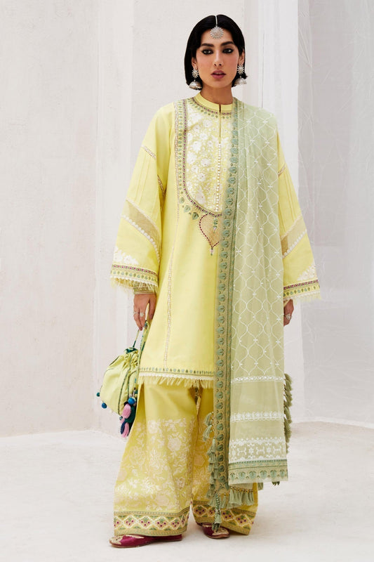 Zara Shahjahan | Luxury Lawn 24 | DILARA-15A - Ladies Clothes - Maria Faisal