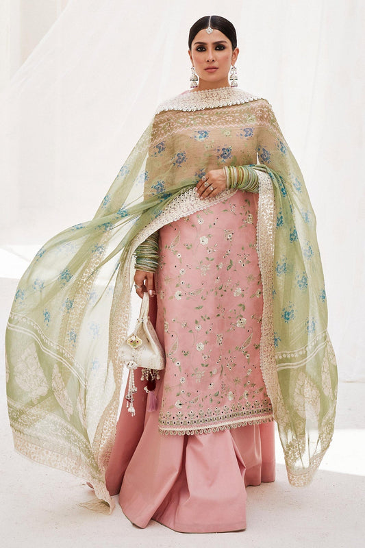 Zara Shahjahan | Luxury Lawn 24 | KORINA-3A - Ladies Clothes - Maria Faisal