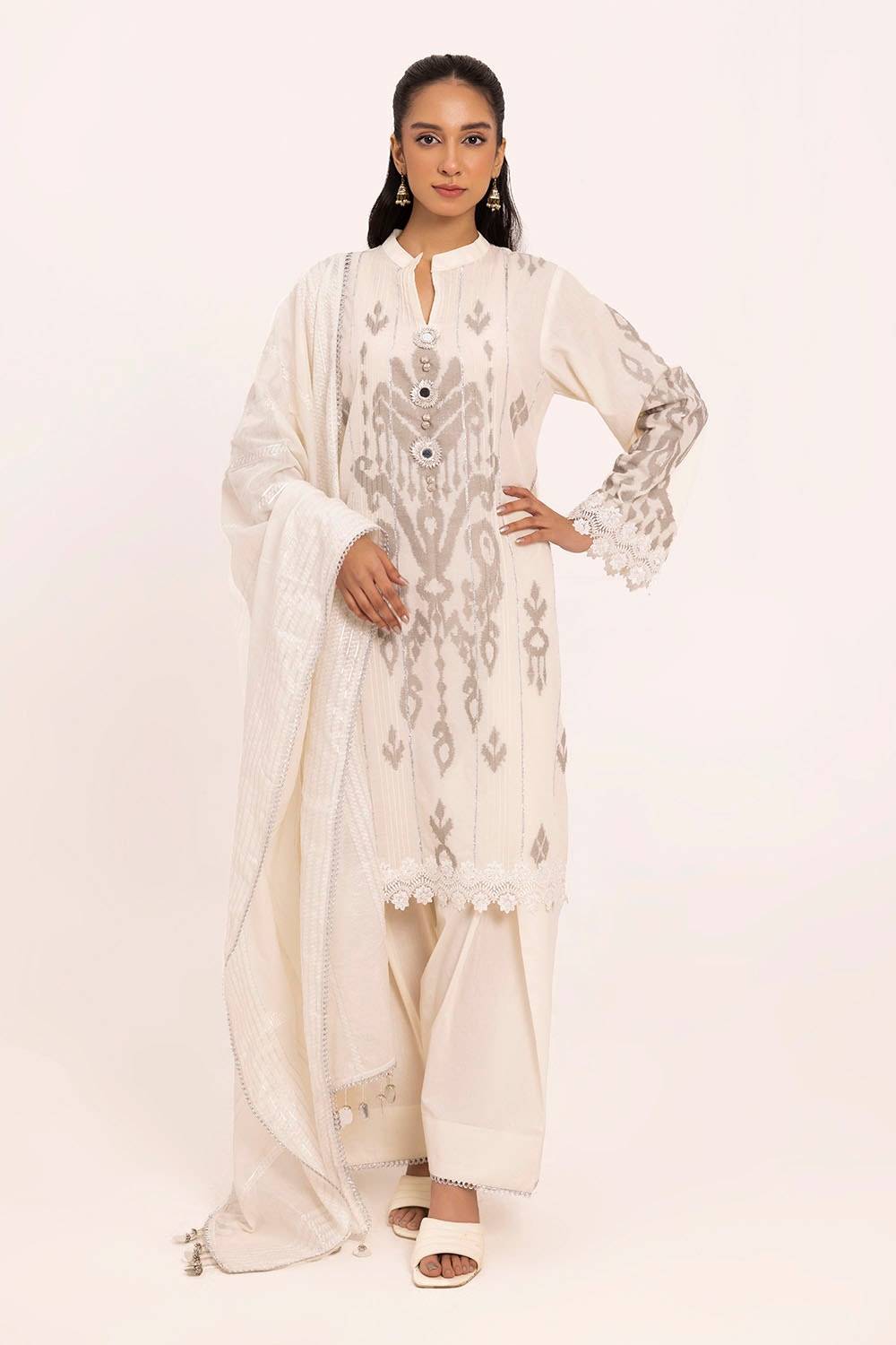 Gul Ahmed | Taara 25 | MJ-52003 by Maria Faisal - Registered Vendor of : Gul Ahmed - type : Ladies Clothes - 100% original wedding dresses