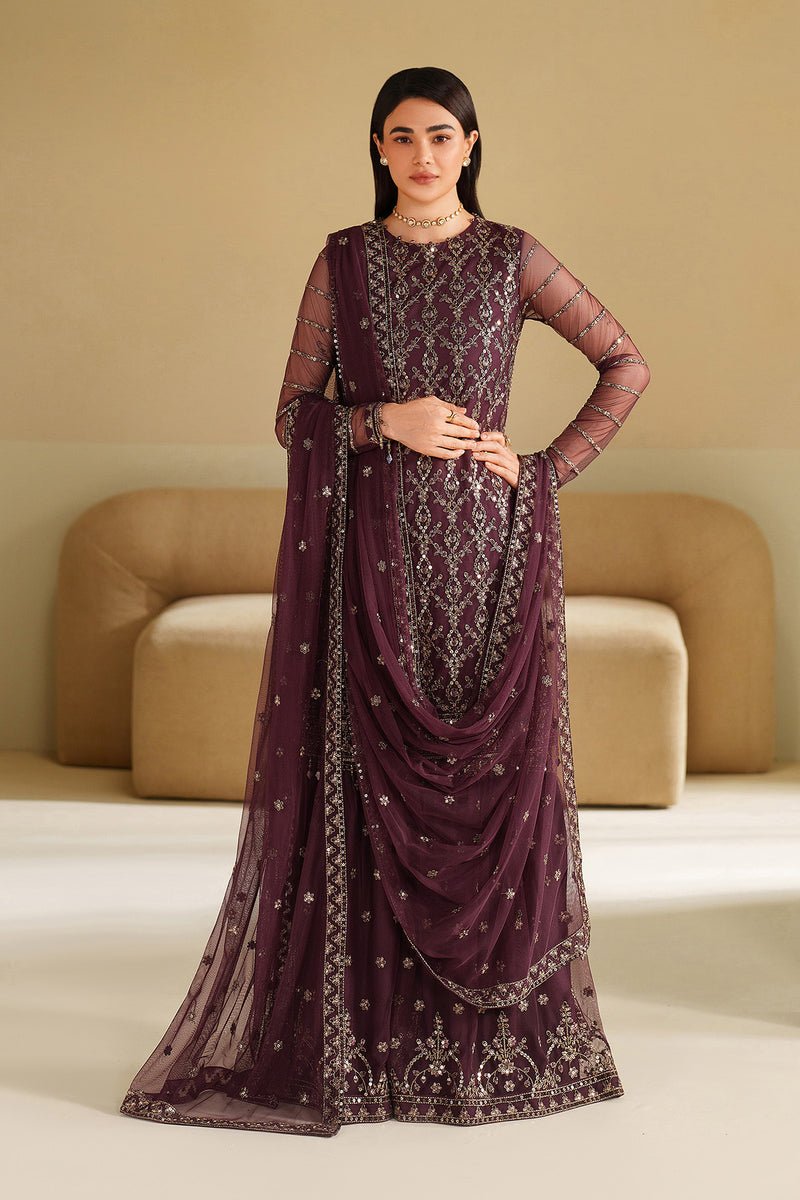 Zarif | Roohi Formals | ZRF-RFE-01 Saneh - Formal Wear - available at Maria Faisal in UK and USA
