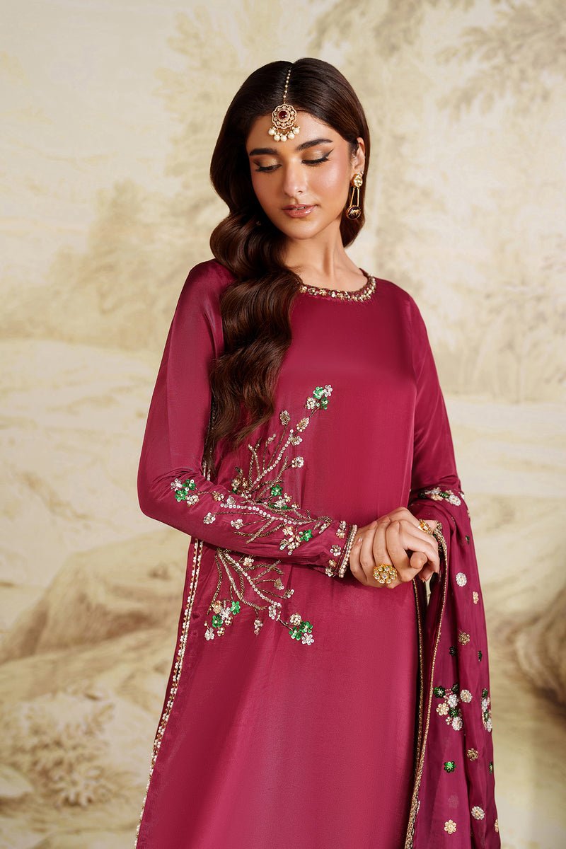 Zarif | Saheera Luxe 25 | ZRF-SHE-02 Shamma - Formal Dress - available at Maria Faisal in UK and USA.