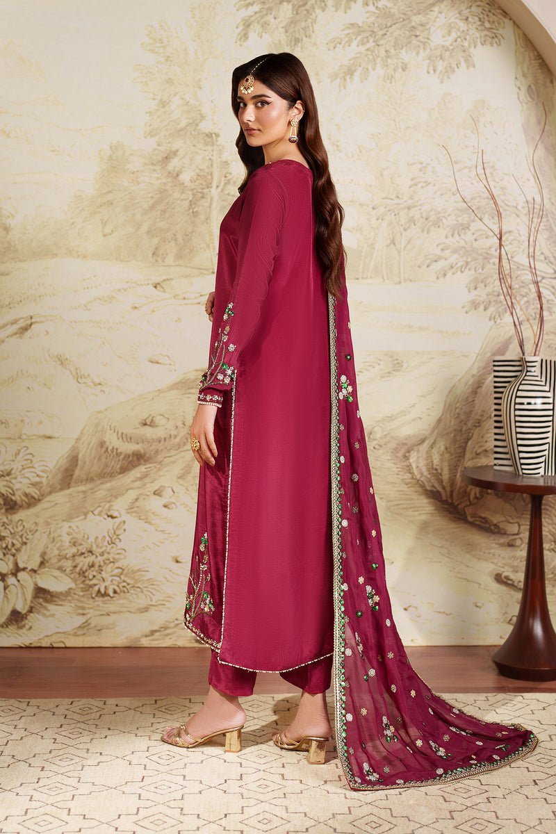 Zarif | Saheera Luxe 25 | ZRF-SHE-02 Shamma - Formal Dress - available at Maria Faisal in UK and USA.
