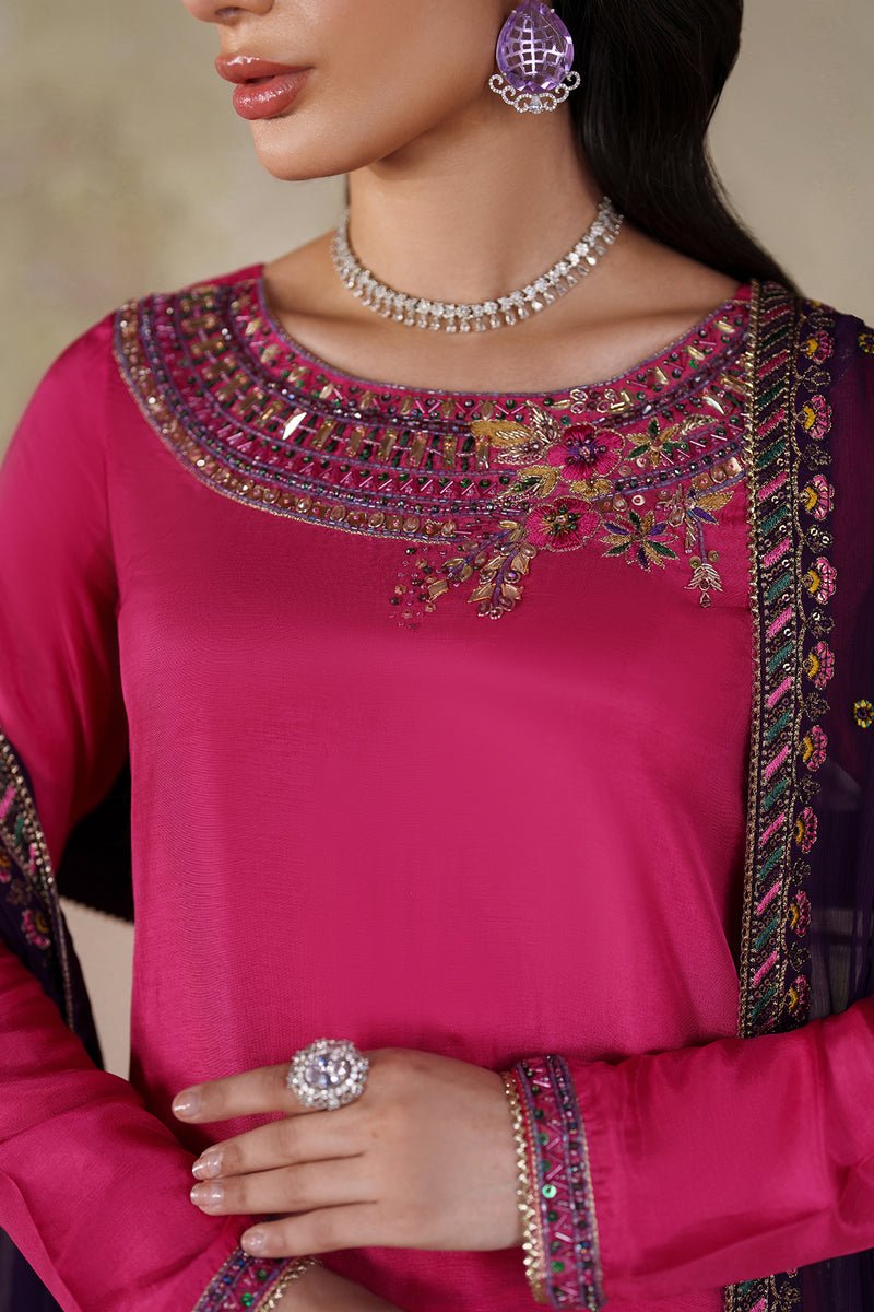 Zarif | Saheera Luxe 25 | ZRF-SHE-04 Haneera - Formal Dress - available at Maria Faisal in UK and USA.