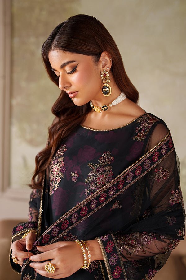 Zarif | Zaneera Formals | ZRF - ZPE - 05 ASHAAL - is Net dress from Zarif - Ladies Clothes - Maria Faisal