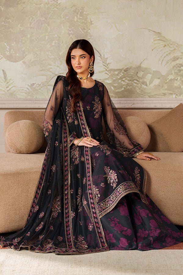 Zarif | Zaneera Formals | ZRF - ZPE - 05 ASHAAL - is Net dress from Zarif - Ladies Clothes - Maria Faisal