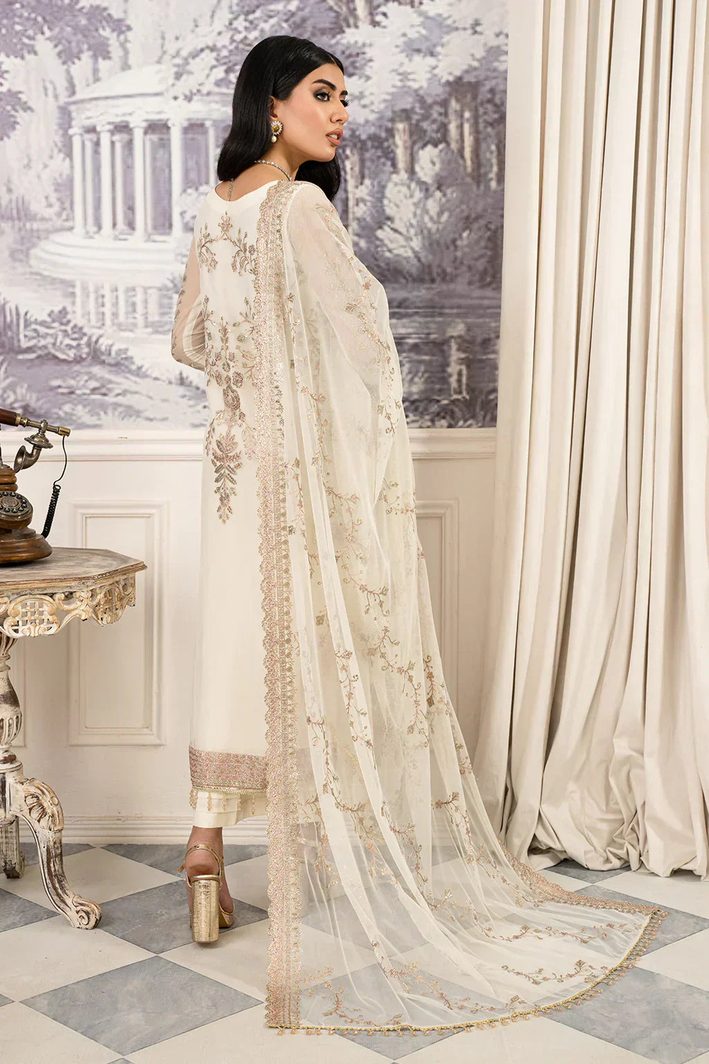 Zarif | Afsanah Formal Edit 24 | ZAF 03 NEELAM - Wedding Dress - Maria Faisal