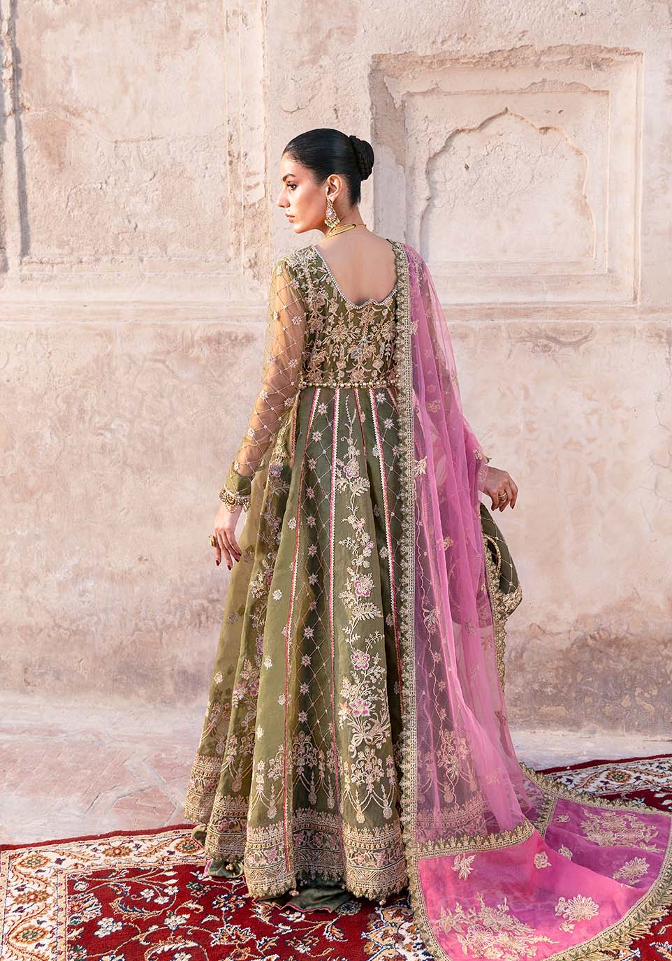 Zarqash | Arzoo Festive Collection | Gulbahar - Wedding Dress - available at Maria Faisal in UK and USA