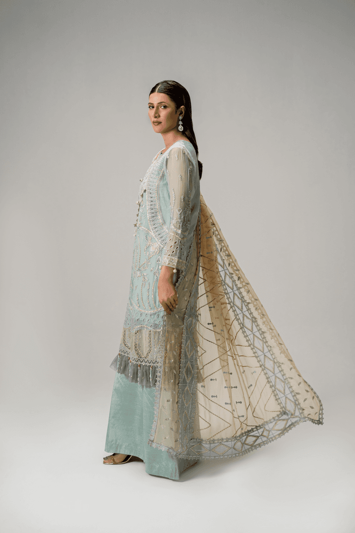 Zebtan | Aura Formals | AR-08 by Maria Faisal - Registered Vendor of : Zebtan - type : Ladies Clothes - 100% original wedding dresses